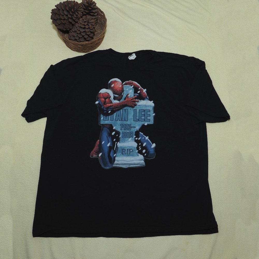 Stan Lee Memorial/Spider-Man T-Shirt 3XL